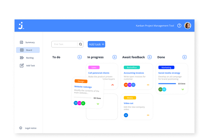 Screenshot of the Join project